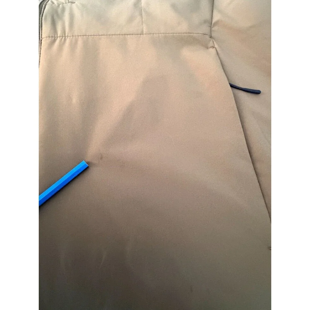 Dakine Mens Medium Insulated Hooded Jacket Water Wind Resistant Brown Outdoor